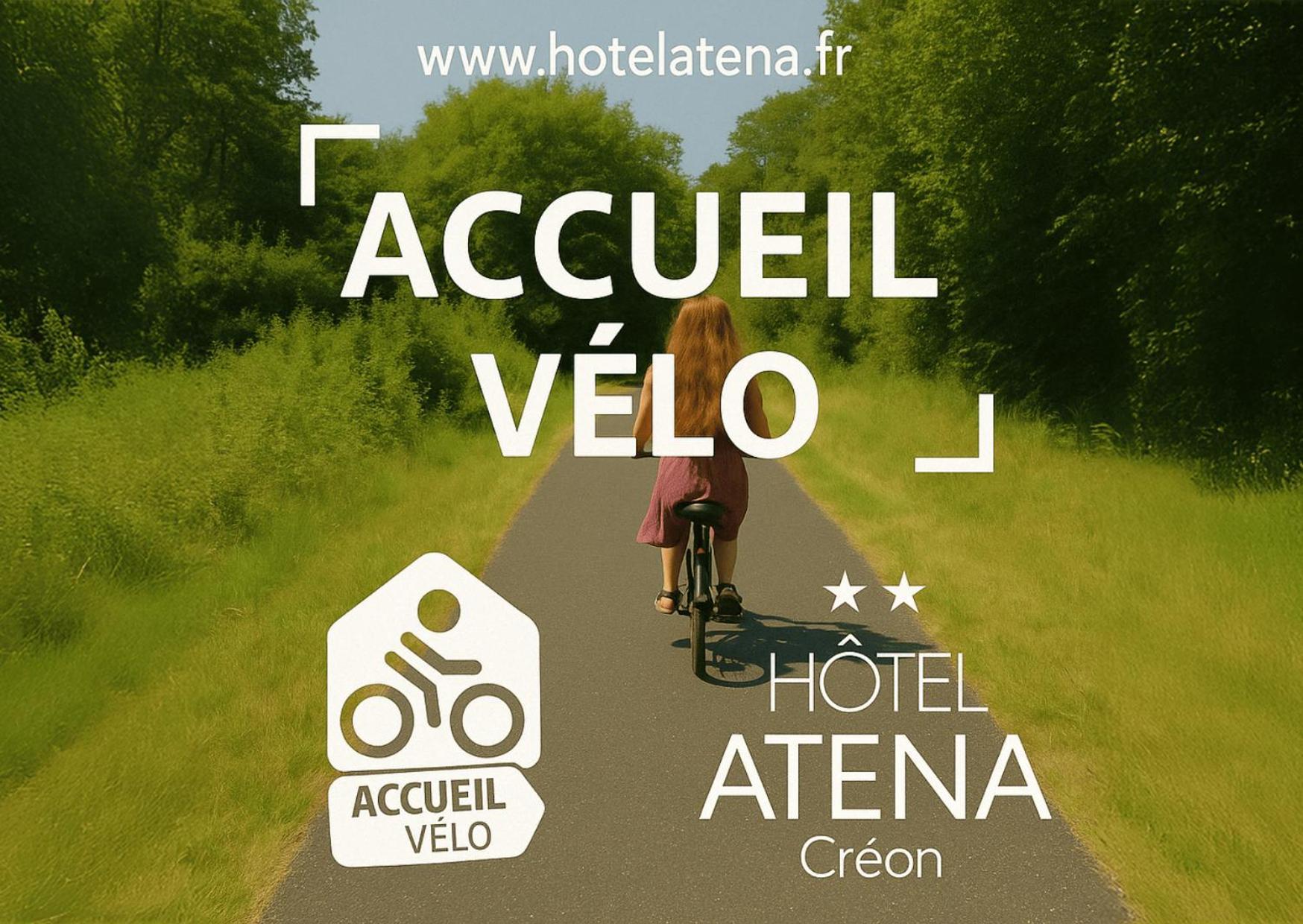 Atena Bordeaux Sud Est Creon - Velo Friendly المظهر الخارجي الصورة